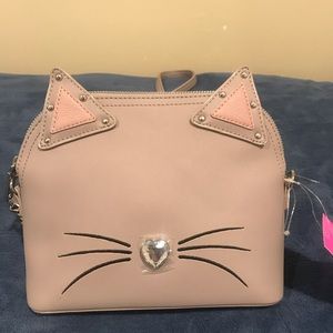 NWT Betsey Johnson Cat Purse
